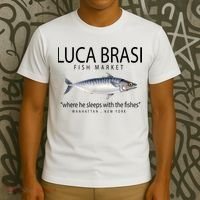 Luca Brasi Fish Market T-Shirt thumb 3