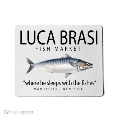 Luca Brasi Fish Market Mousepad