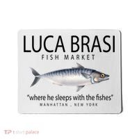 Luca Brasi Fish Market Mousepad thumb 0