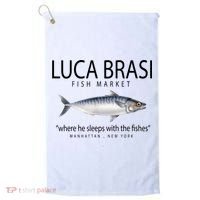 Luca Brasi Fish Market Golf Towel thumb 0