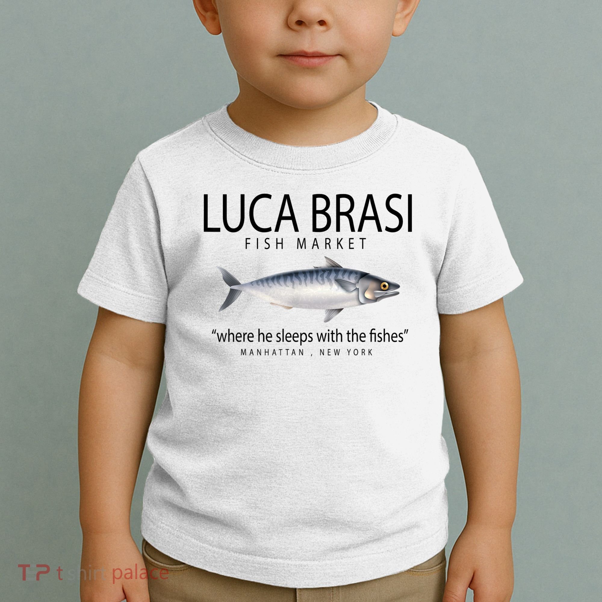 Luca Brasi Fish Market Toddler T-Shirt