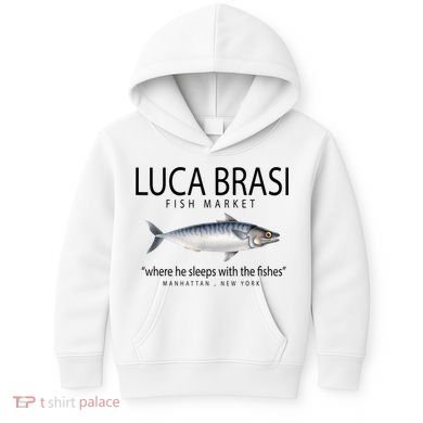 Luca Brasi Fish Market Kids Hoodie