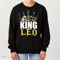 Leo Birthday Gifts King Leo Zodiac Women's Sweatshirt thumb 0