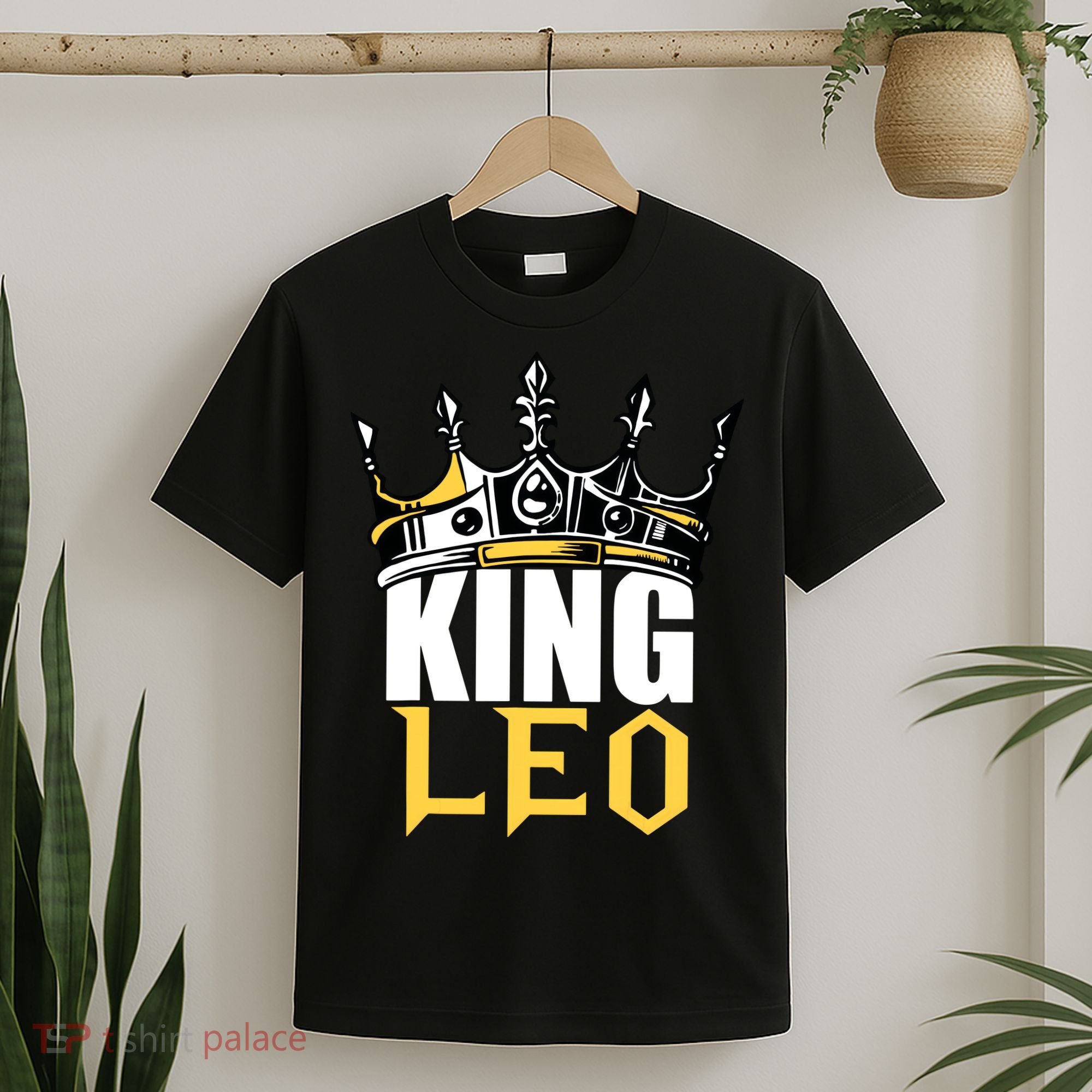 Leo Birthday Gifts King Leo Zodiac T-Shirt