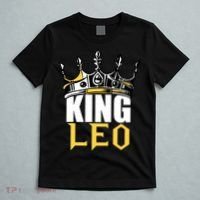 Leo Birthday Gifts King Leo Zodiac T-Shirt thumb 5