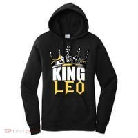 Leo Birthday Gifts King Leo Zodiac Women's Hoodie thumb 0