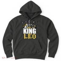 Leo Birthday Gifts King Leo Zodiac Hoodie thumb 0