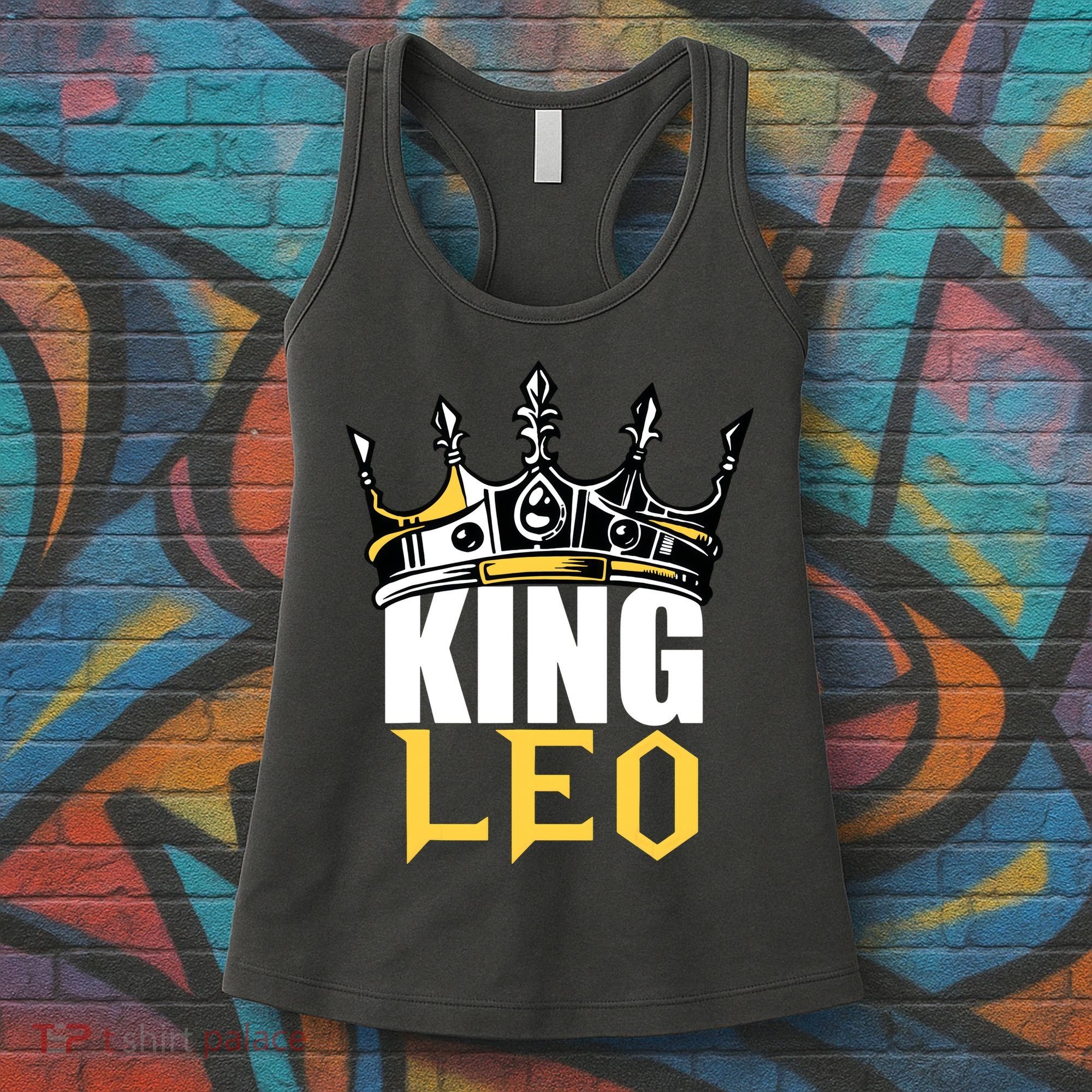 Leo Birthday Gifts King Leo Zodiac Women's Tank Top