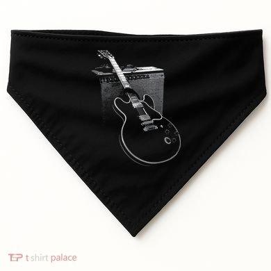 Legendary Blues Guitar and Amp  USA-Made Doggie Bandana