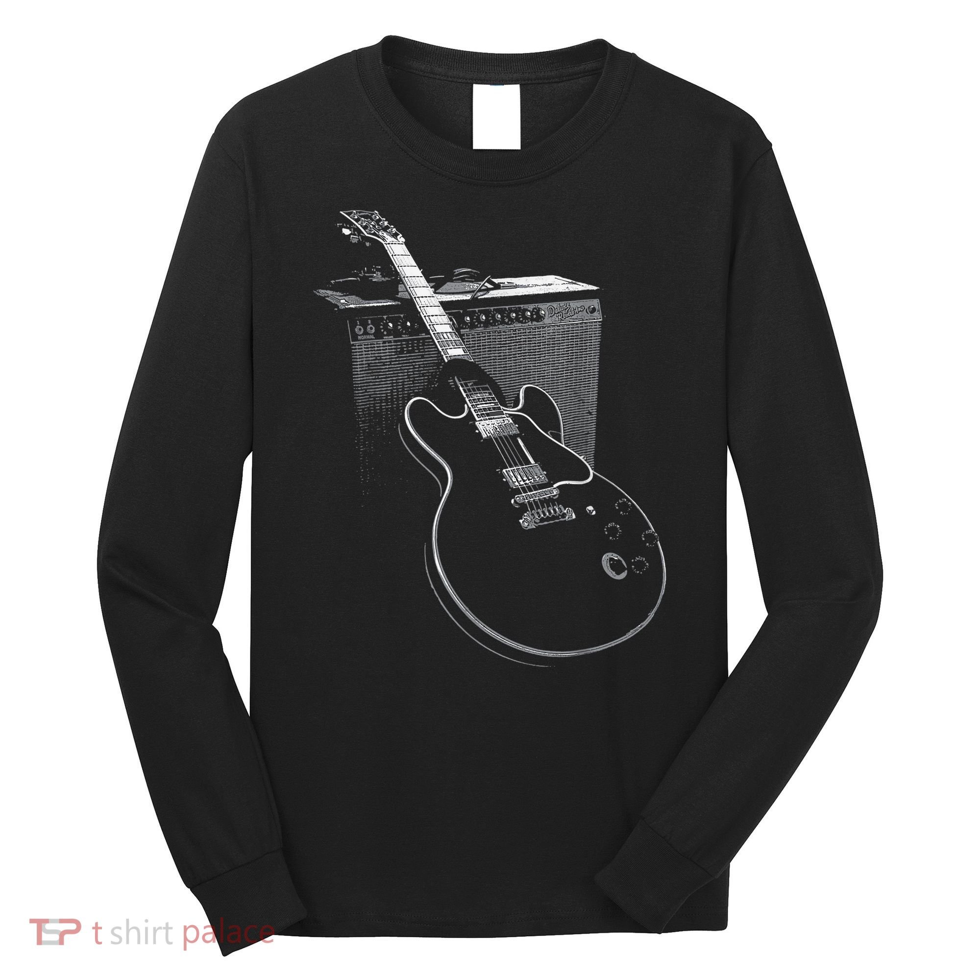 Legendary Blues Guitar and Amp  Long Sleeve Shirt