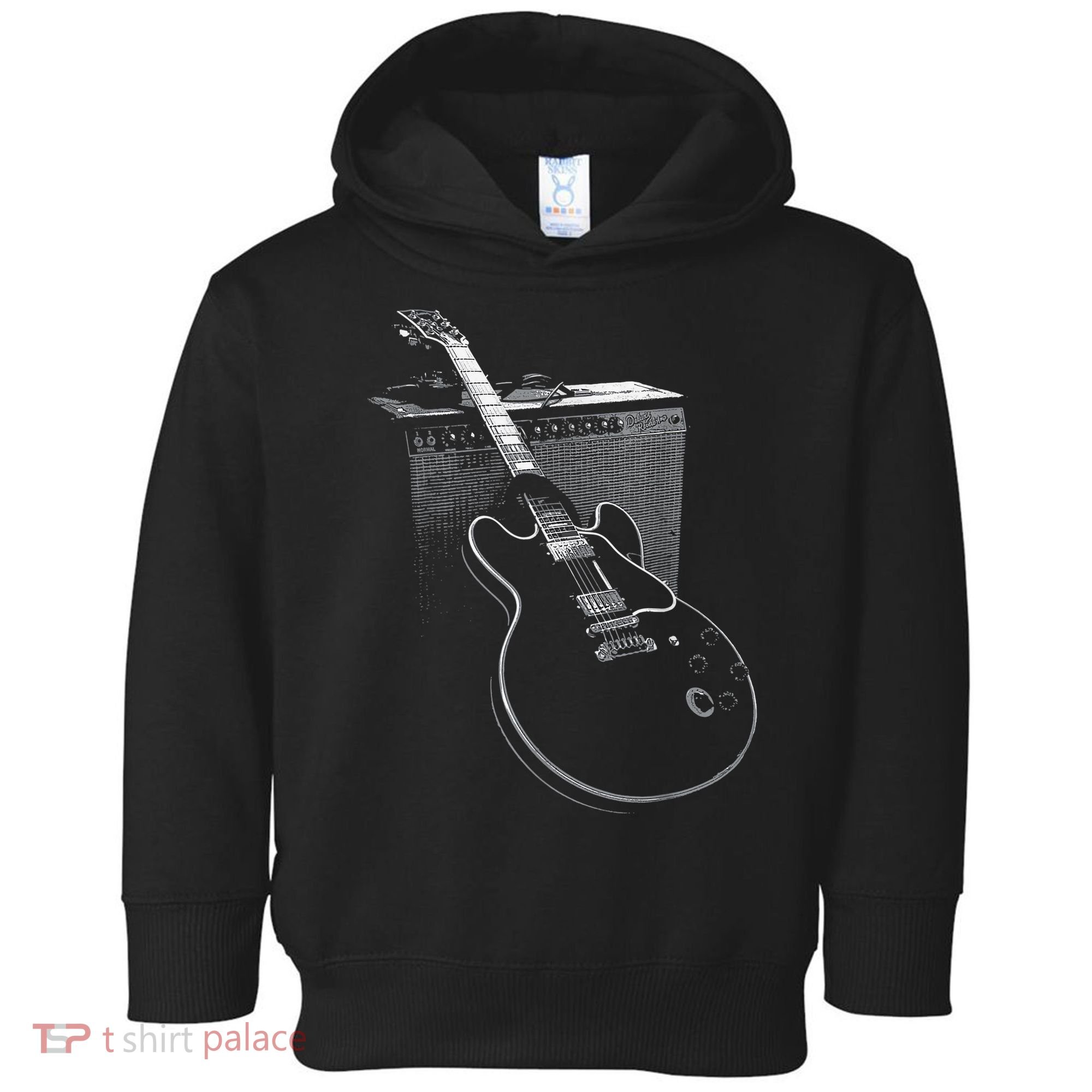 Legendary Blues Guitar and Amp  Toddler Hoodie