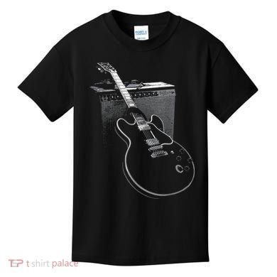 Legendary Blues Guitar and Amp  Kids T-Shirt