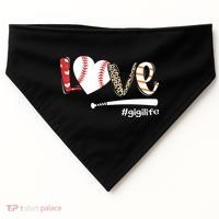 Love Baseball Gigi Baseball Gigi USA-Made Doggie Bandana thumb 0