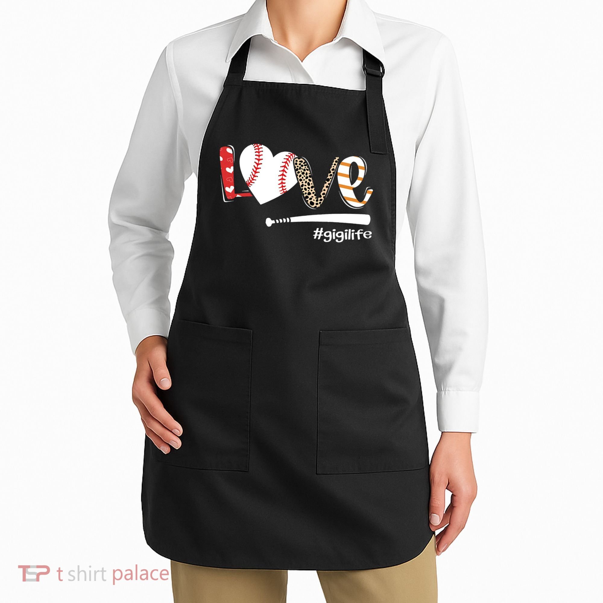Love Baseball Gigi Baseball Gigi Apron