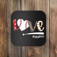 Love Baseball Gigi Baseball Gigi Coaster thumb 0