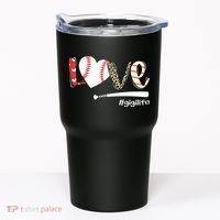 Love Baseball Gigi Baseball Gigi Tumbler thumb 0