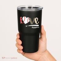 Love Baseball Gigi Baseball Gigi Tumbler thumb 2