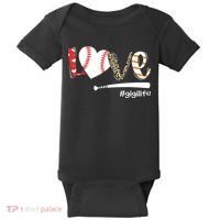 Love Baseball Gigi Baseball Gigi Baby Bodysuit thumb 0