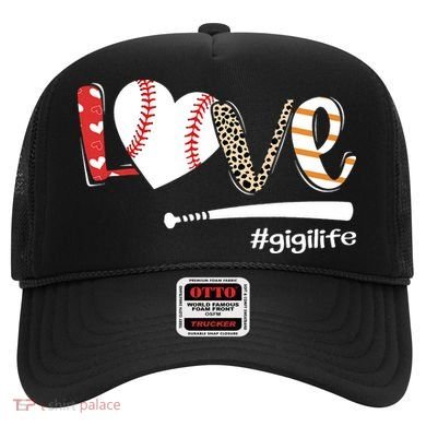 Love Baseball Gigi Baseball Gigi Hat