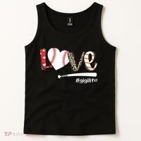 Love Baseball Gigi Baseball Gigi Tank Top thumb 2
