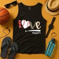 Love Baseball Gigi Baseball Gigi Tank Top thumb 4