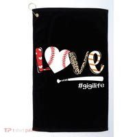 Love Baseball Gigi Baseball Gigi Golf Towel thumb 0