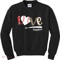 Love Baseball Gigi Baseball Gigi Kids Sweatshirt thumb 0