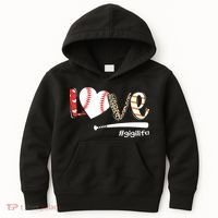 Love Baseball Gigi Baseball Gigi Kids Hoodie thumb 0