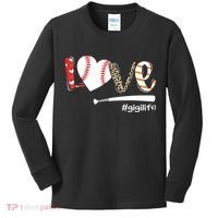 Love Baseball Gigi Baseball Gigi Kids Long Sleeve Shirt thumb 0