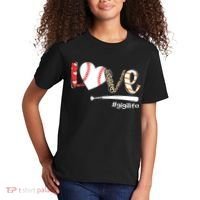 Love Baseball Gigi Baseball Gigi Kids T-Shirt thumb 2