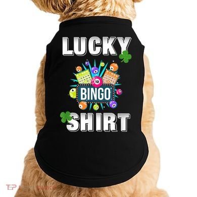 Lucky Bingo, Gambling Fun Bingo Lover T, Dk Doggie Tank