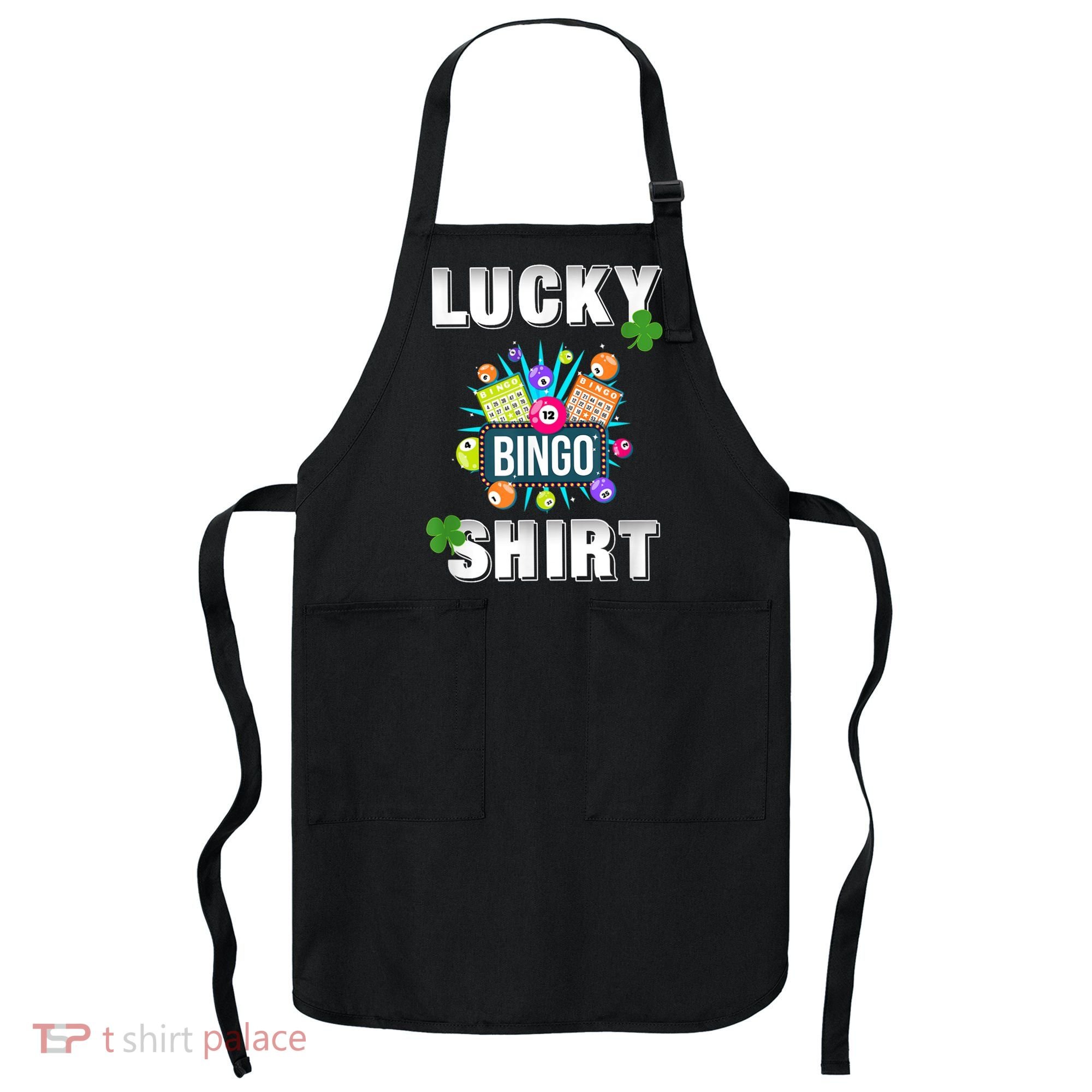 Lucky Bingo, Gambling Fun Bingo Lover T, Dk Apron