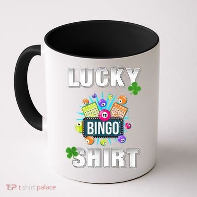 Lucky Bingo, Gambling Fun Bingo Lover T, Dk Coffee Mug