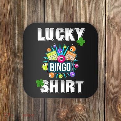 Lucky Bingo, Gambling Fun Bingo Lover T, Dk Coaster