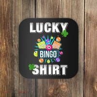 Lucky Bingo, Gambling Fun Bingo Lover T, Dk Coaster thumb 0