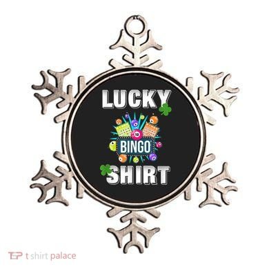 Lucky Bingo, Gambling Fun Bingo Lover T, Dk Ornament