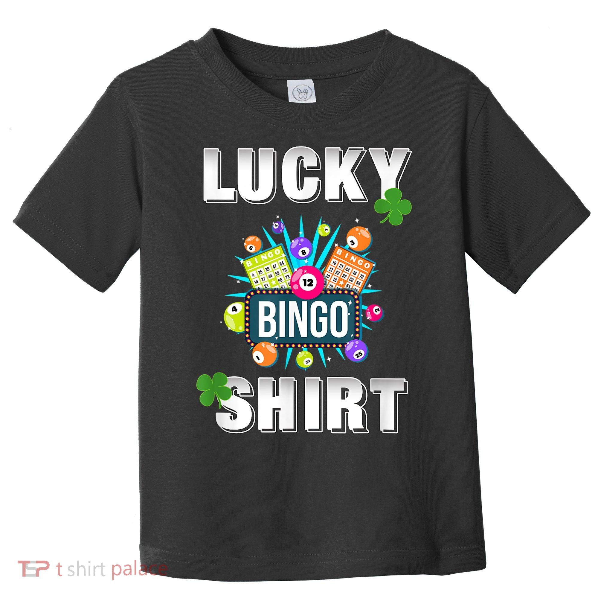 Lucky Bingo, Gambling Fun Bingo Lover T, Dk Toddler T-Shirt