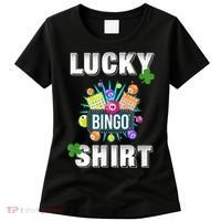 Lucky Bingo, Gambling Fun Bingo Lover T, Dk Women's T-Shirt thumb 0