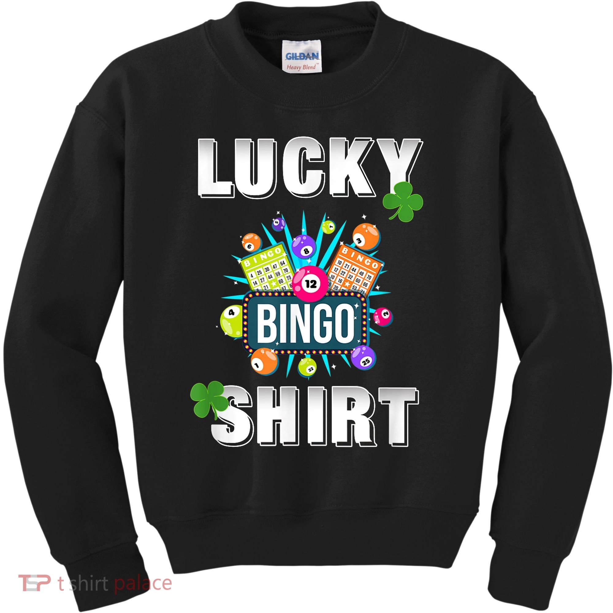 Lucky Bingo, Gambling Fun Bingo Lover T, Dk Kids Sweatshirt