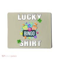 Lucky Bingo, Gambling Fun Bingo Lover T, Dk Mousepad thumb 0