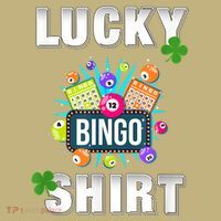 Lucky Bingo, Gambling Fun Bingo Lover T, Dk Kids T-Shirt thumb 2