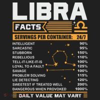 Libra Birthday Gifts Libra Facts Funny Tumbler thumb 3