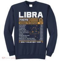 Libra Birthday Gifts Libra Facts Funny Sweatshirt thumb 0