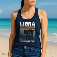 Libra Birthday Gifts Libra Facts Funny Women's Tank Top thumb 2