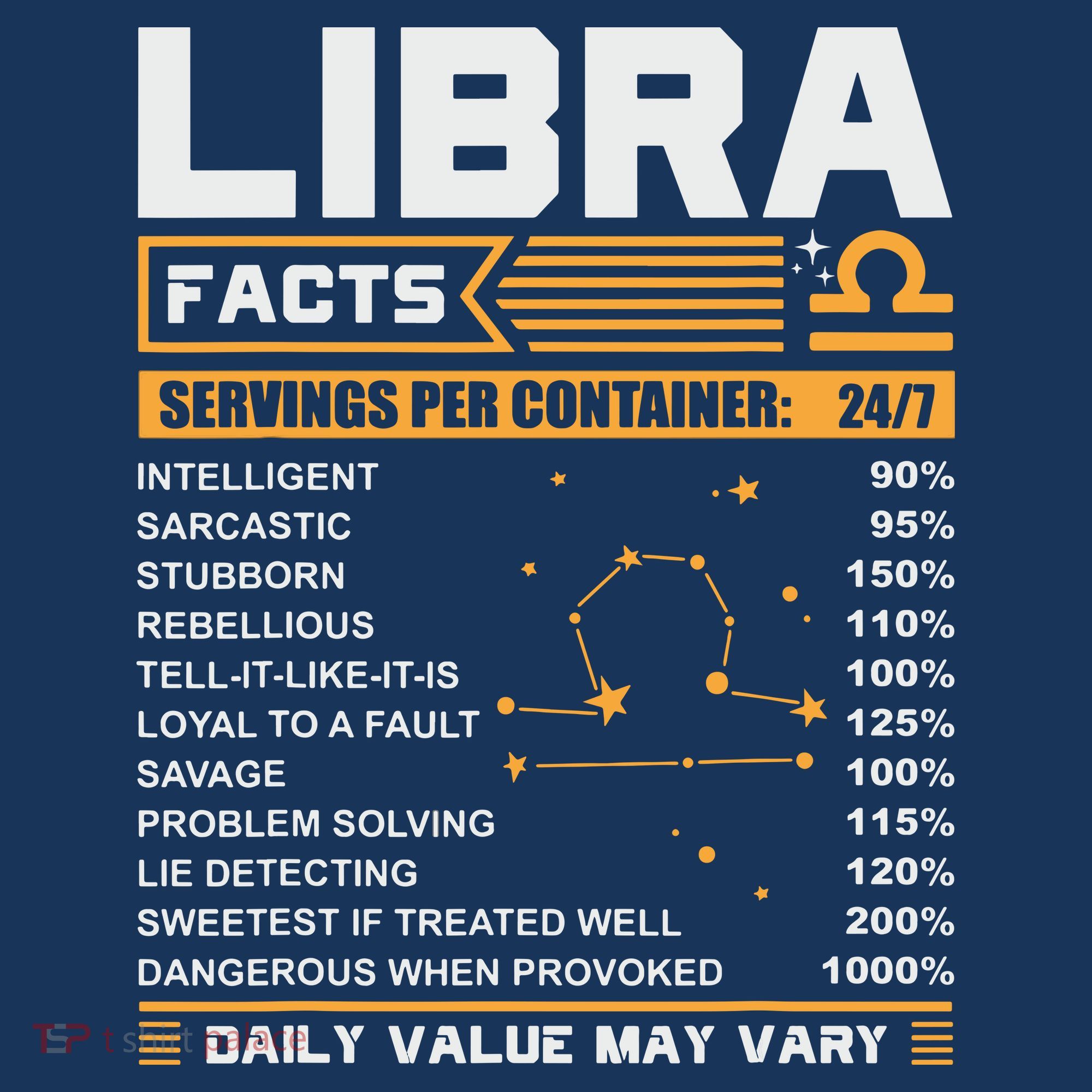 Libra Birthday Gifts Libra Facts Funny Women's Tank Top