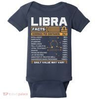 Libra Birthday Gifts Libra Facts Funny Baby Bodysuit thumb 0