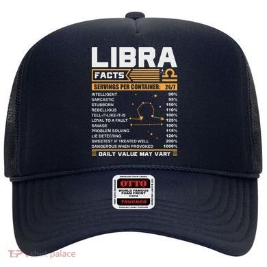 Libra Birthday Gifts Libra Facts Funny Hat