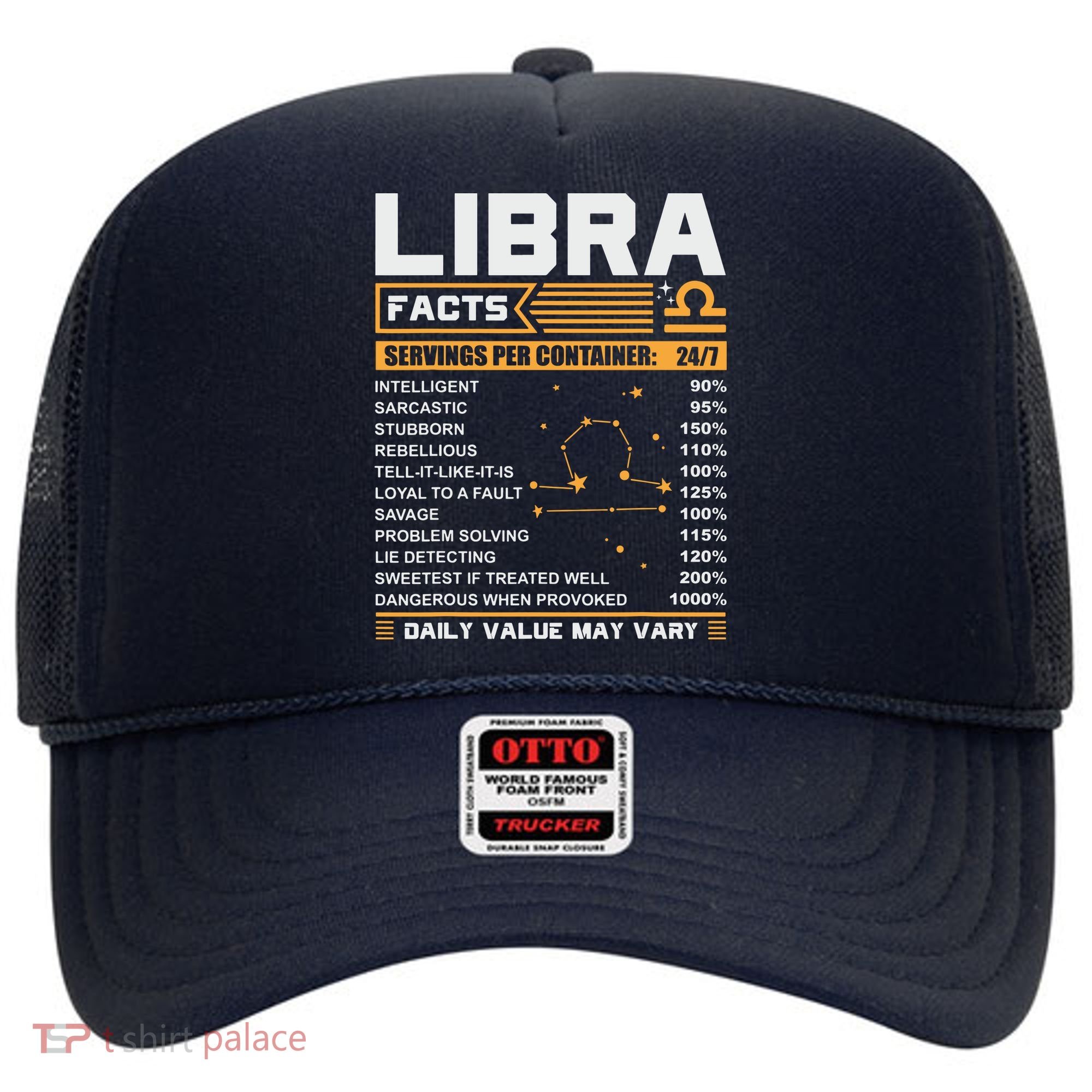 Libra Birthday Gifts Libra Facts Funny Hat