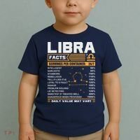 Libra Birthday Gifts Libra Facts Funny Toddler T-Shirt thumb 2
