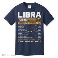 Libra Birthday Gifts Libra Facts Funny Kids T-Shirt thumb 0